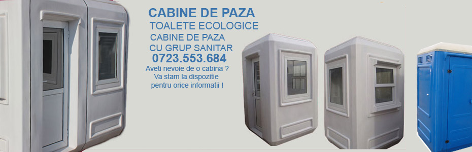 Undo benefit Concession Cabine de paza - Cabine paza | Toalete ecologice