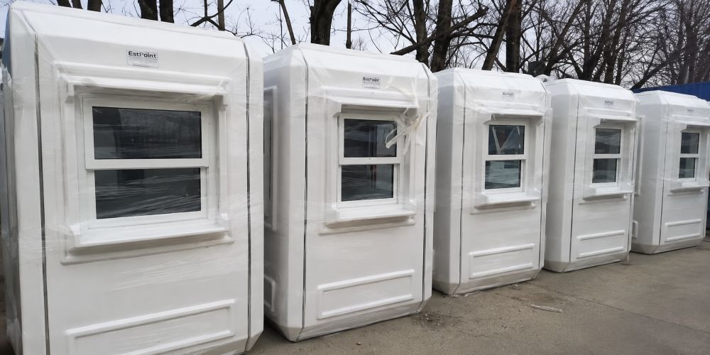 Livrare cabine paza prin EstPoint