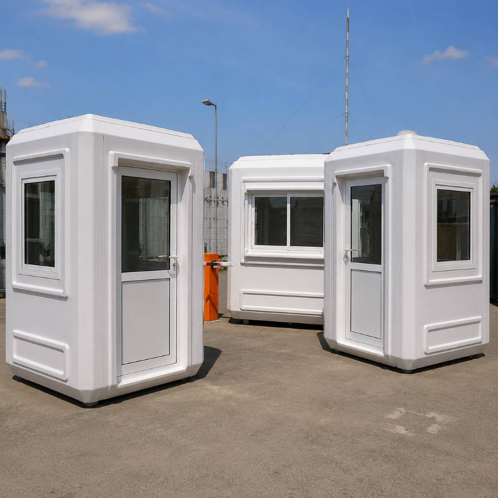 Cabine paza santier modulare Cabine paza santier modulare