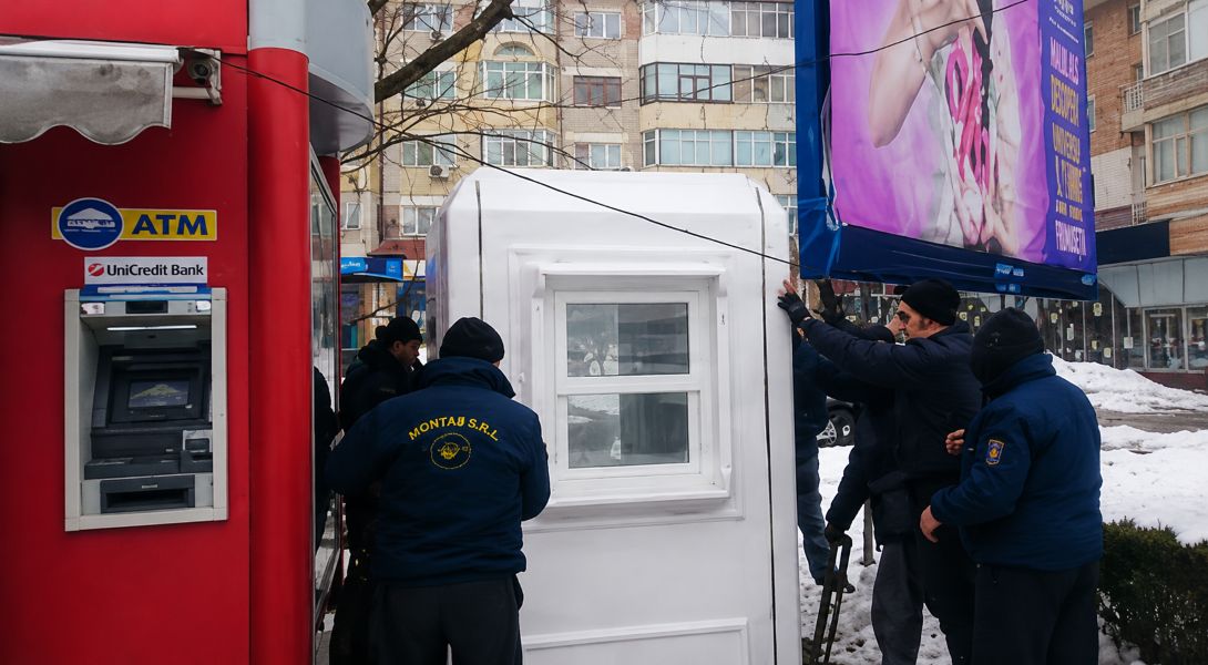 Vanzare cabine paza la EstPoint