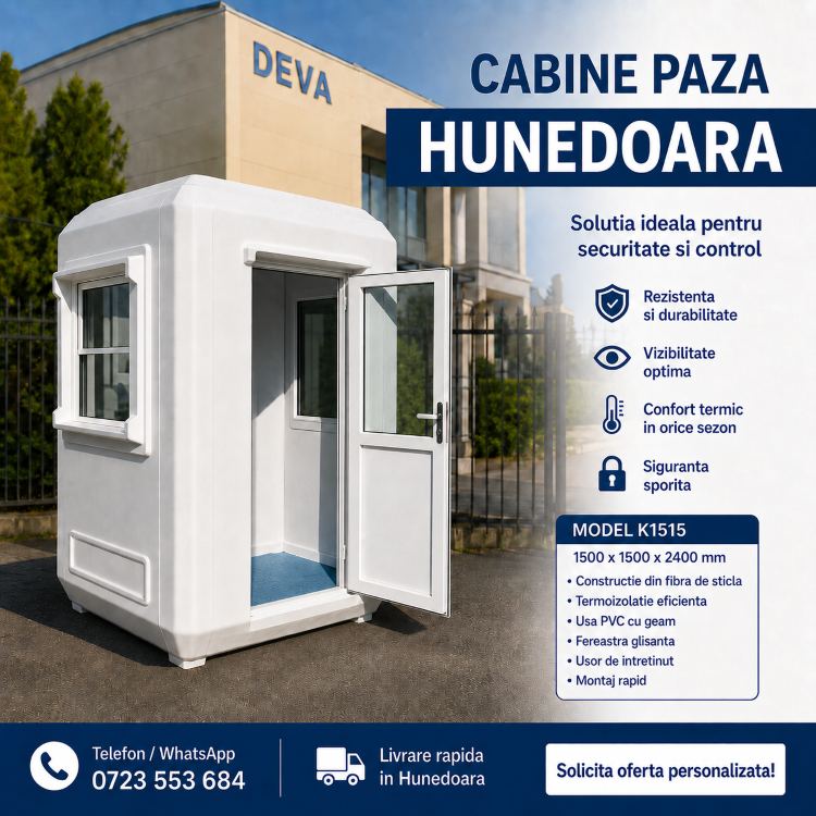 Cabine paza Hunedoara