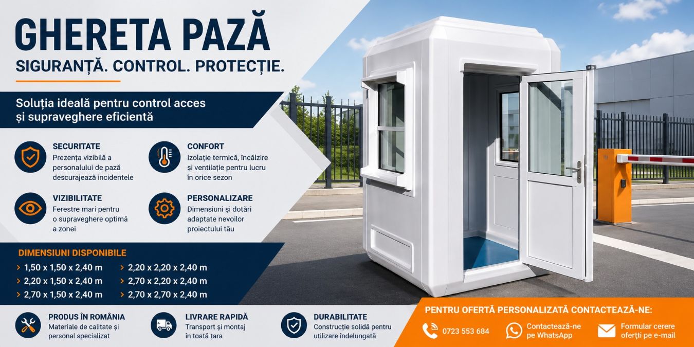 Ghereta paza modulara EstPoint